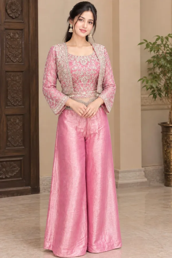 Pink_Fancy_Crop_Top_Palazzo_Set_For_Women