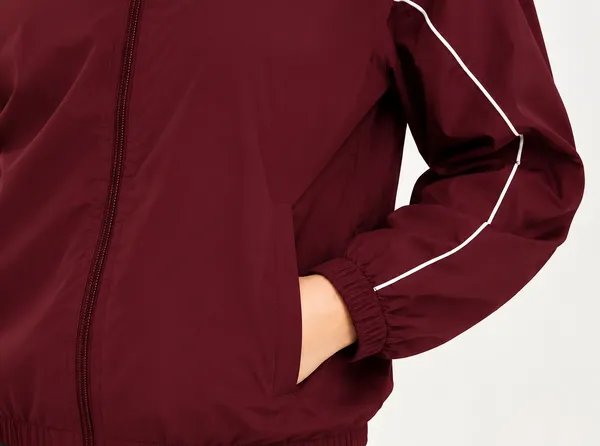 Wine_Polyster_Jacket_For_Women_