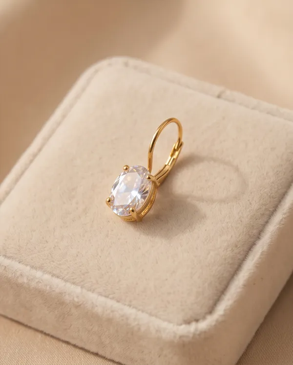 Gold_Metal_Oval_Crystal_Drop_Earrings_For_Women