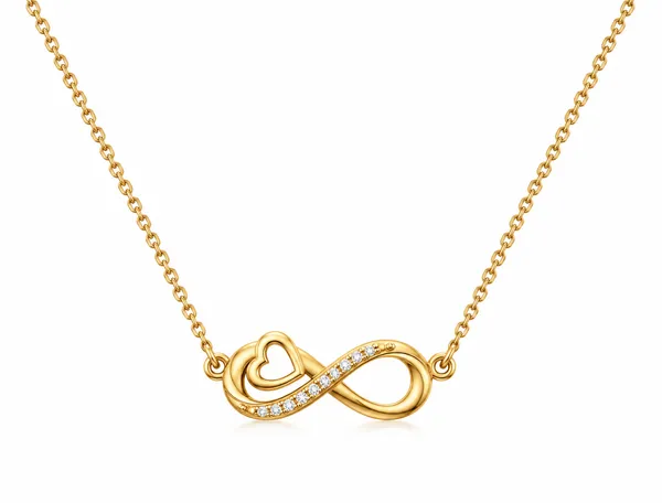 Gold_Metal_Infinity_Pendant_Necklace_For_Women