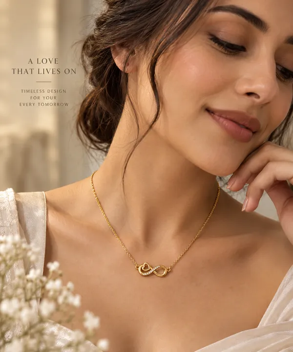 Gold_Metal_Infinity_Pendant_Necklace_For_Women