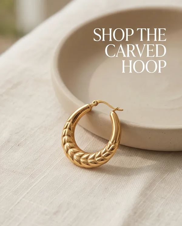 Gold_Metal_Carved_Hoop_Earrings_For_Women