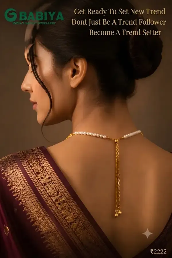Gold_Metal_Bridal_Shell_Pearl_Necklace_For_Women