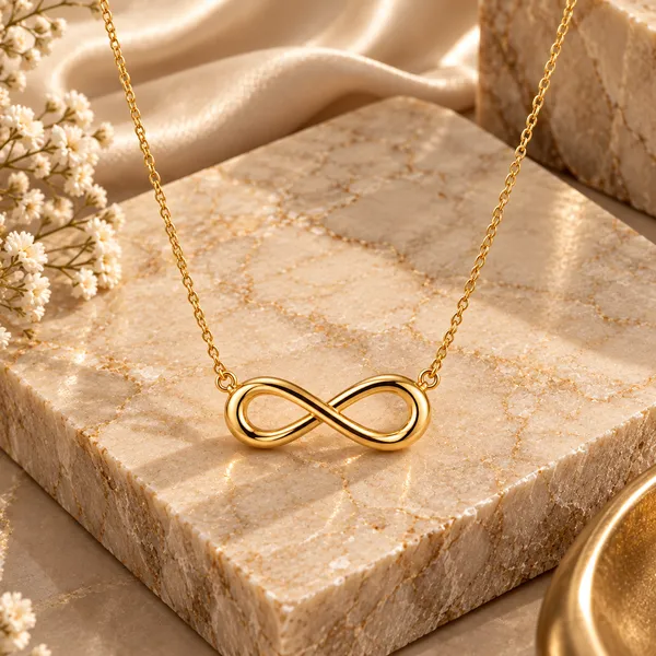 Gold_Metal_Minimalist_Infinity_Pendant_Necklace_For_Women