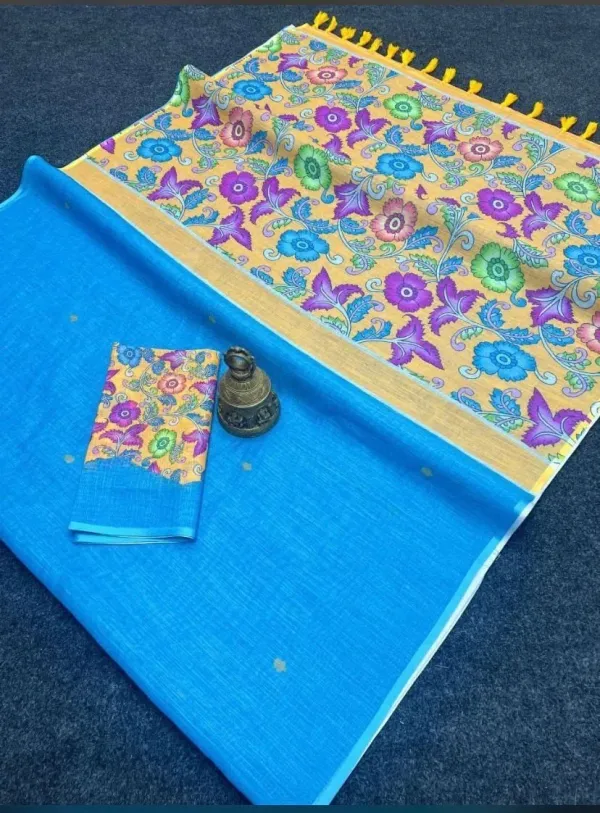 Linen_Blue_Kalamkari_For_Women