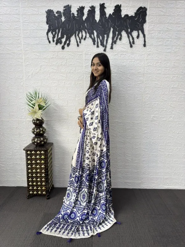Ajrakh_Real_Mirror_Work_Semi_Gajji_Silk_Soft_And_Smooth_Saree