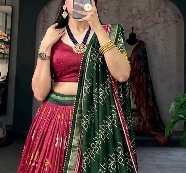 Graceful_Ajarakh_Print_Traditional_Choli_Style_For_Women