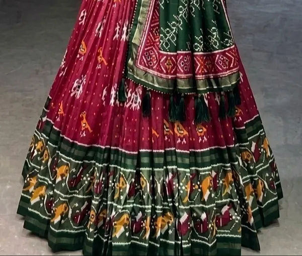 Graceful_Ajarakh_Print_Traditional_Choli_Style_For_Women