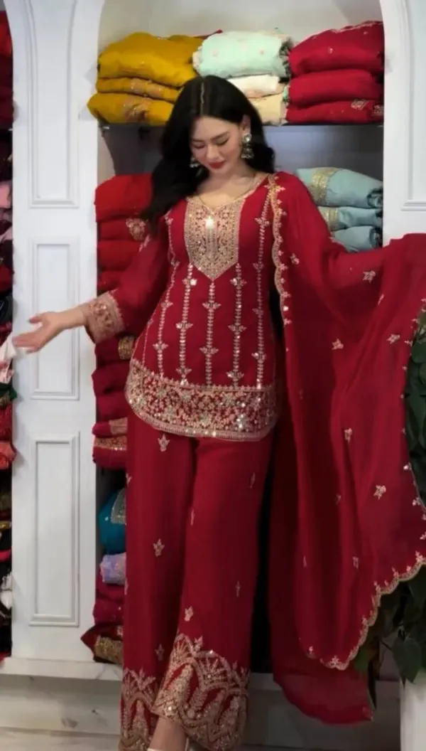 Heavy_Designer_Palazzo_Suit_With_Embroidery_And_Sequin_3_Piece_Set_Readymade