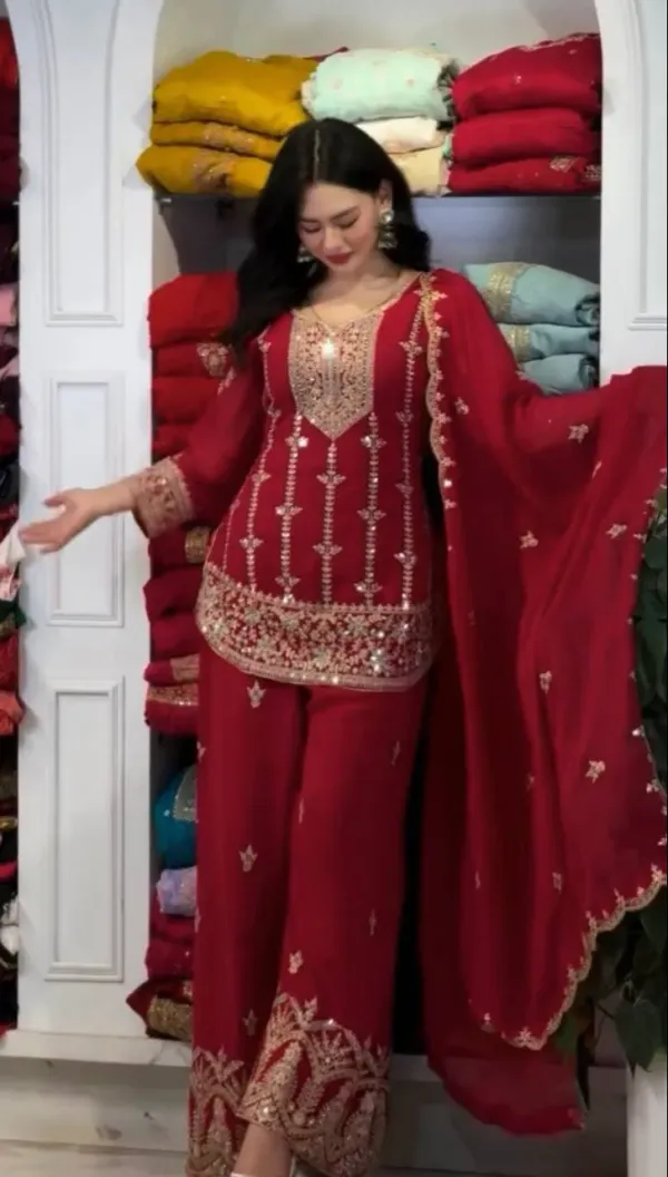 Heavy_Designer_Palazzo_Suit_With_Embroidery_And_Sequin_3_Piece_Set_Readymade