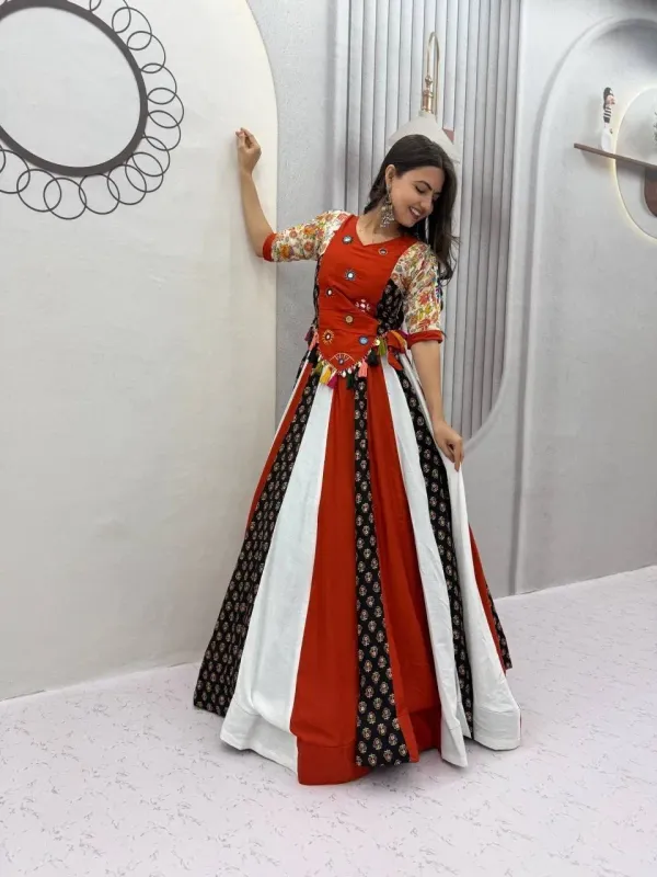 Premium_Ajarakh_Print_Handcrafted_Kediyu_Lehenga_For_Women
