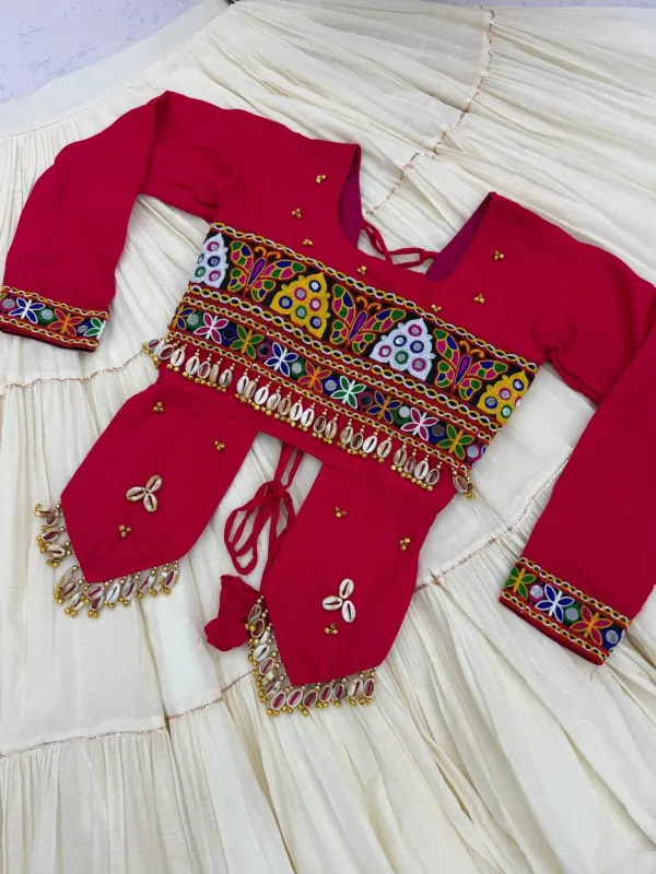 Navratri_Special_Beautiful_Rani_Hand_Work_Lehenga_Choli_Perfect_For_Navratri_Garba_Weddings_Festivals_And_Traditional_Occasions
