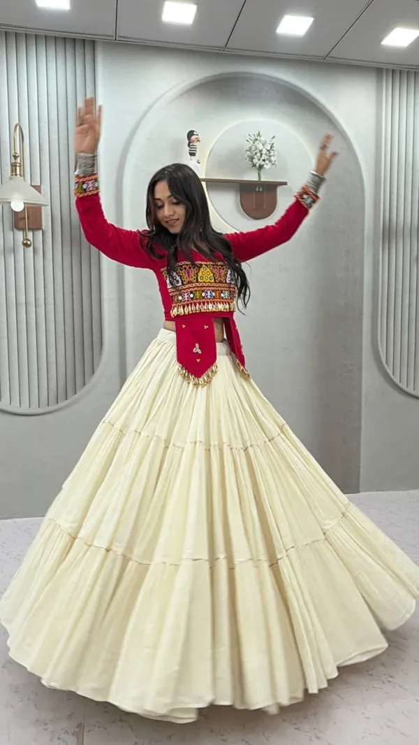 Navratri_Special_Beautiful_Rani_Hand_Work_Lehenga_Choli_Perfect_For_Navratri_Garba_Weddings_Festivals_And_Traditional_Occasions