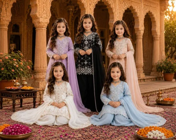 Purple_Girls_Wedding_Wear_Top_Palazzo_And_Dupatta_Set_With_Sequence_Work