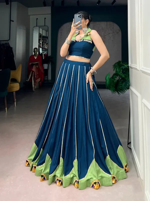 Navy_Blue_Navratri_Lehenga_Choli_With_Mirror_Work_Shoulder_Design