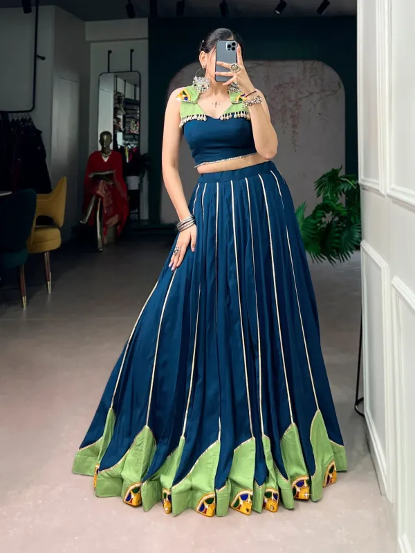 Navy_Blue_Navratri_Lehenga_Choli_With_Mirror_Work_Shoulder_Design