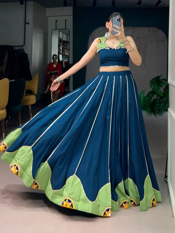 Navy_Blue_Navratri_Lehenga_Choli_With_Mirror_Work_Shoulder_Design