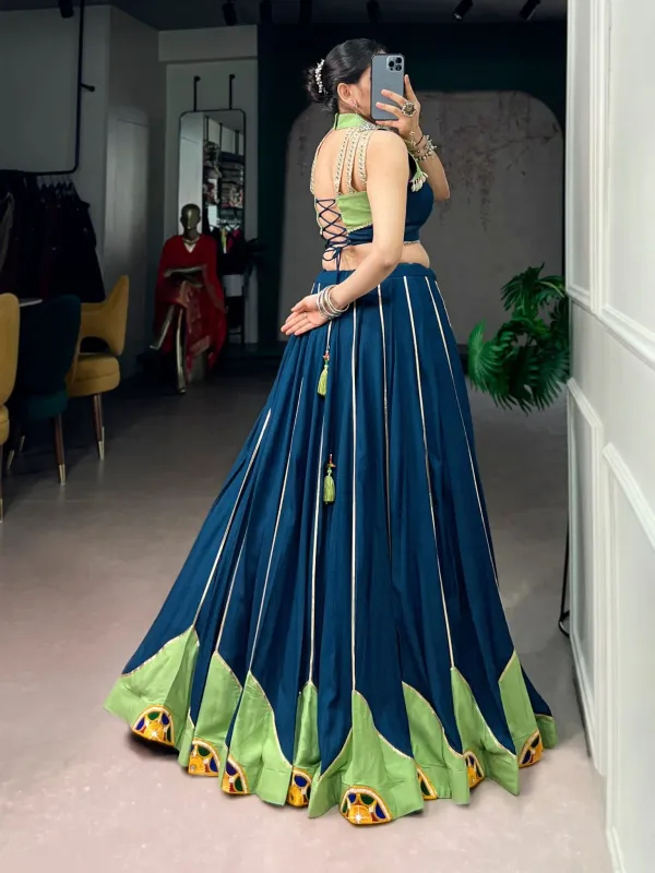 Navy_Blue_Navratri_Lehenga_Choli_With_Mirror_Work_Shoulder_Design