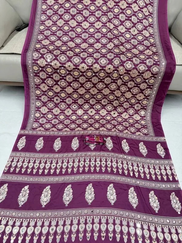 Premium_Ajarakh_Print_Handcrafted_Mirror_Work_Saree_For_Women