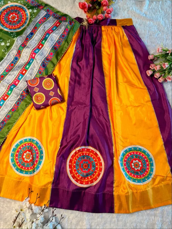 Navratiri_Special_Presenting_A_Perfectly_Blended_Dola_Silk_Lehenga_Festive_Season_To_Charm_Your_Look
