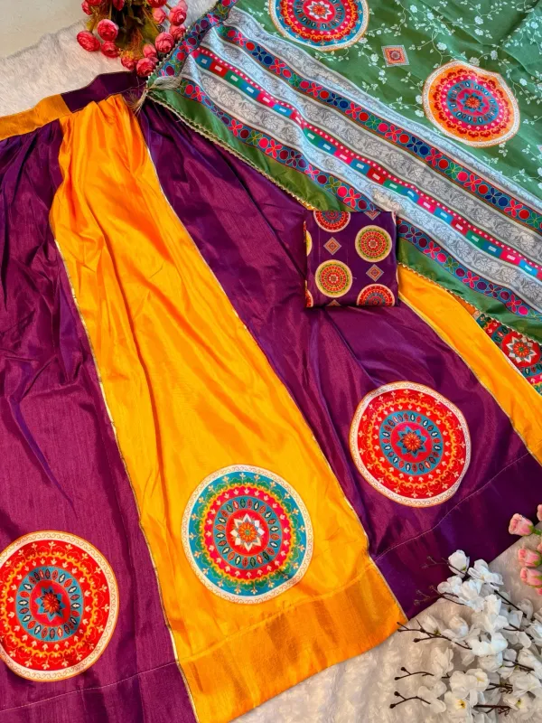 Navratiri_Special_Presenting_A_Perfectly_Blended_Dola_Silk_Lehenga_Festive_Season_To_Charm_Your_Look