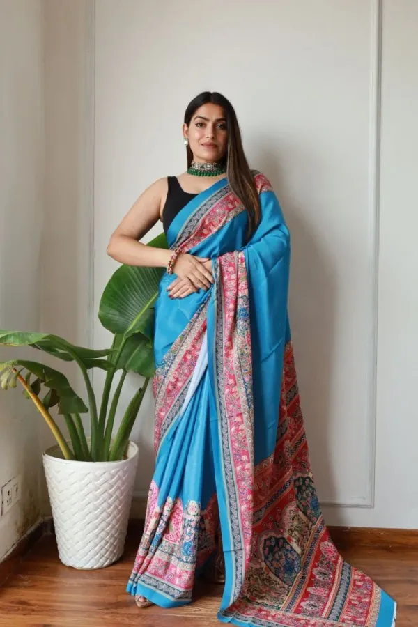 Blue_New_Madhubani_Satin_Collection_For_Women