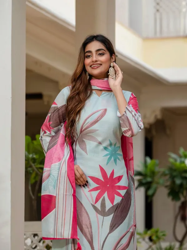 Abstract_Floral_Printed_Embroidered_Straight_Kurta_With_Pant_Dupatta_Multi