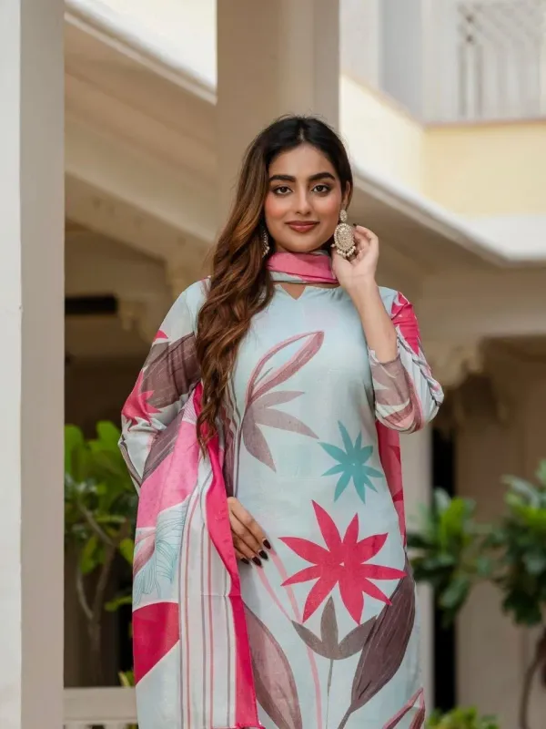 Abstract_Floral_Printed_Embroidered_Straight_Kurta_With_Pant_Dupatta_Multi