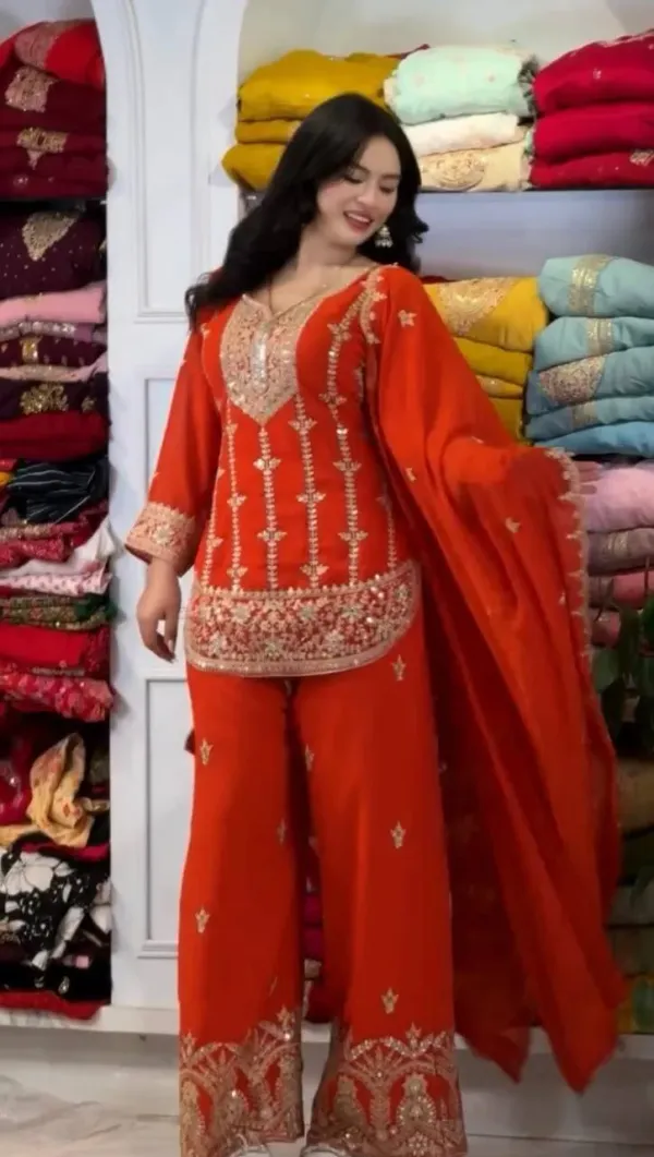 Heavy_Designer_Palazzo_Suit_With_Embroidery_And_Sequin_3_Piece_Set_Readymade