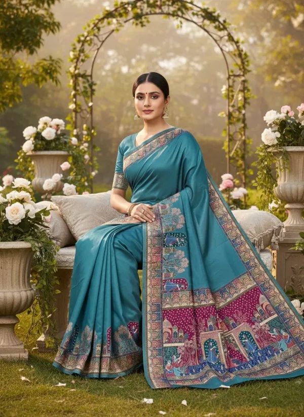 Pashmina_Printed_Saree_For_Women
