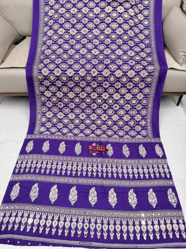 Timeless_Ajarakh_Print_Mirror_Detail_Saree_Design_For_Women