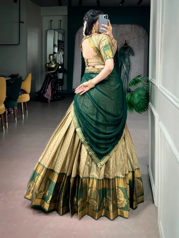 South_Indian_Temple_Wear_Half_Saree