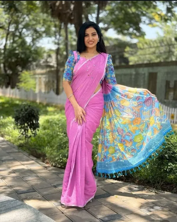 Linen_Pink_Kalamkari_For_Women