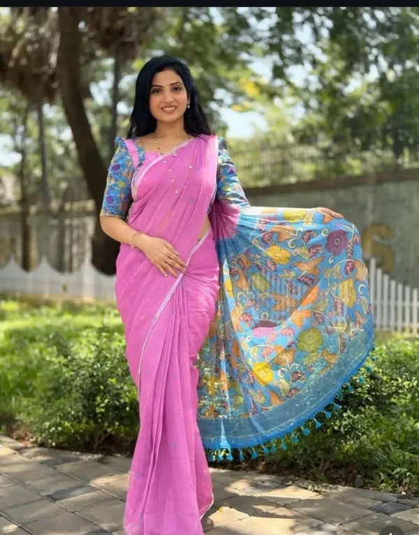Linen_Pink_Kalamkari_For_Women