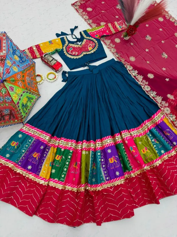 Navratri_Special_Pure_Cotton_Lehenga_Choli_Big_Flair_6_Meter