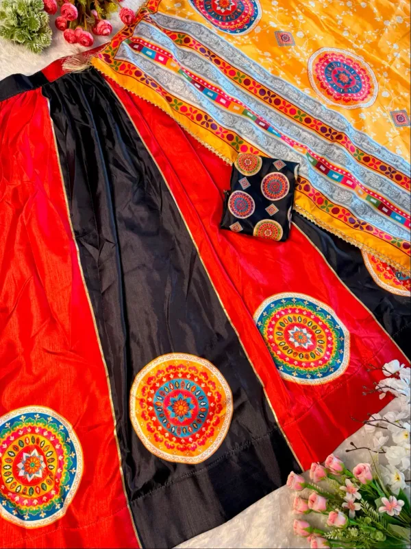 Navratiri_Special_Presenting_A_Perfectly_Blended_Dola_Silk_Lehenga_Festive_Season_To_Charm_Your_Look