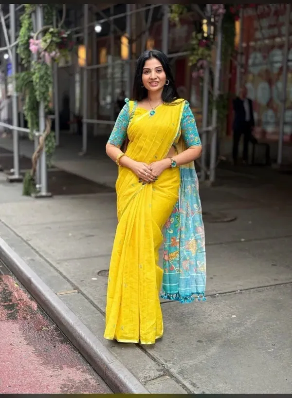 Linen_Yellow_Kalamkari_For_Women