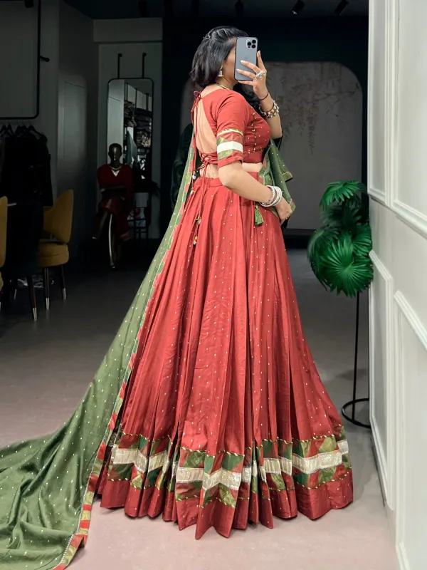 Navratri_Collection_Traditional_Fashion_Elevated_With_Elegant_Chanderi_Fabric_And_Statement_Latkan