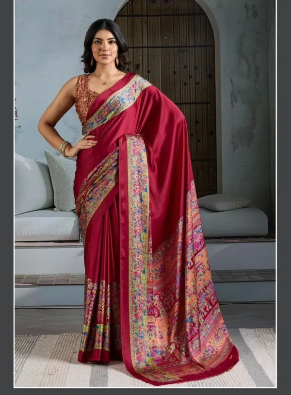 Arkia_Women_S_Traditional_Crepe_Silk_Saree_With_Decorative_Border_Multicolor_Paisley_Pattern_Soft_Lightweight_Fabric_For_Festivals_Special_Occasions_For_Women