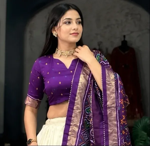 Graceful_Ajarakh_Print_Traditional_Choli_Style_For_Women