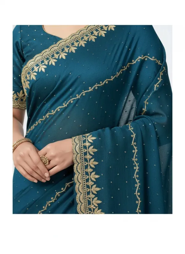 Soft_Satin_Chiffon_Embroidery_Sarees_For_Women