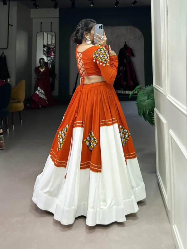Orange_Color_Gamthi_Work_With_Gotta_Patti_Lace_Design_Lehenga_Choli_By_Veronica_Fashion_Hub