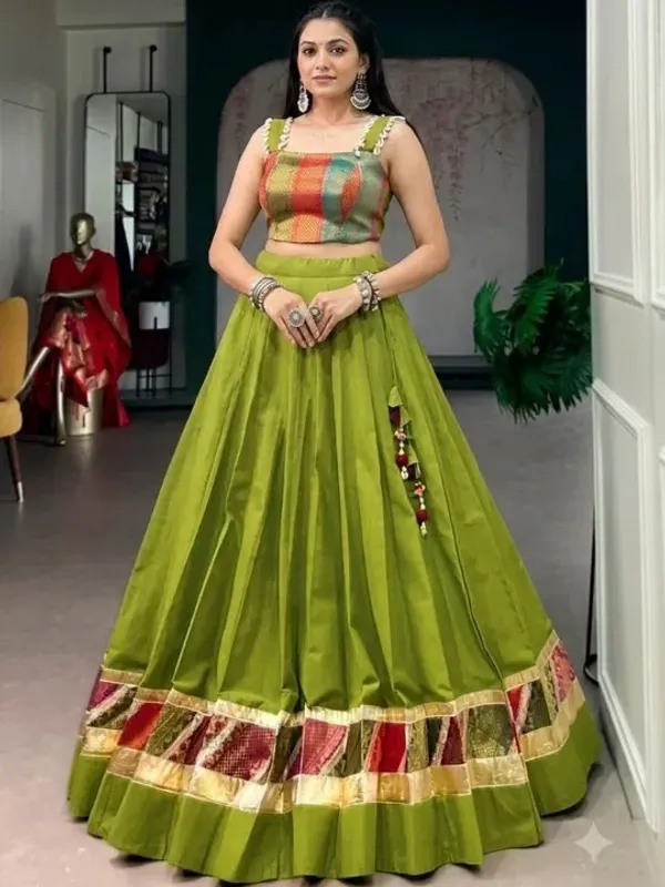 Veronica_Fashion_Ready_To_Wear_Lehenga_Unstitched_Green_And_Yellow_Embellished_Ready_To_Wear_Lehenga_Has_Zip_Closure_Straight_Hem