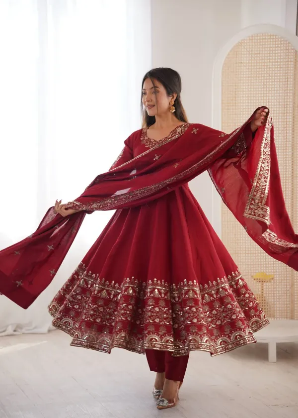 Elegant_Embroidered_Sequence_Designer_Anarkali_Three_Piece_Set