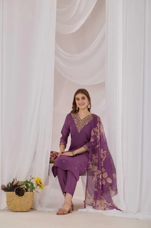 Purple_Embroidered_Straight_Kurta_Set