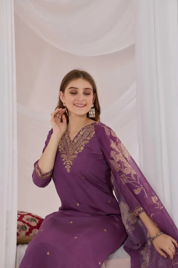 Purple_Embroidered_Straight_Kurta_Set