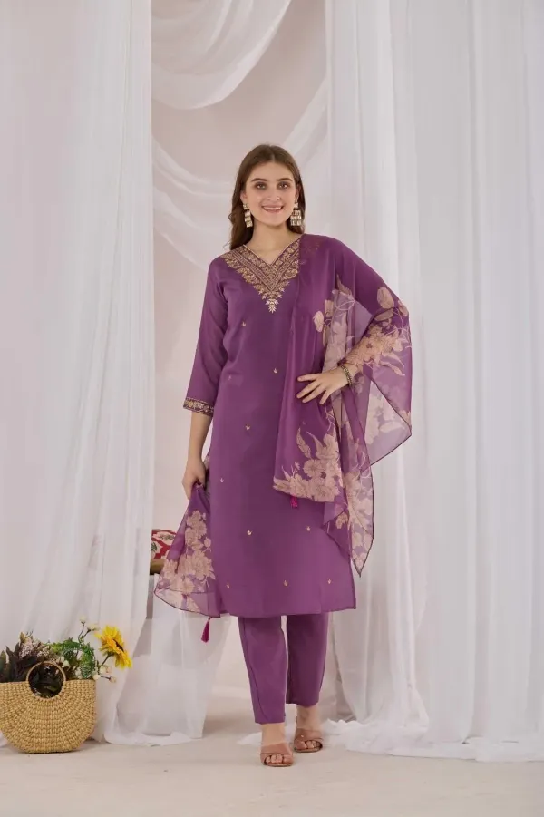 Purple_Embroidered_Straight_Kurta_Set