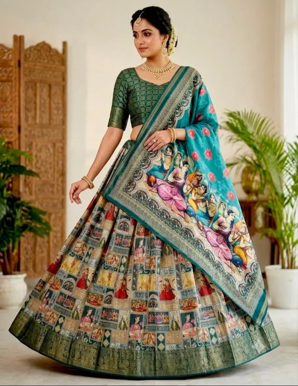 Graceful_Ajarakh_Print_Traditional_Choli_Style_For_Women
