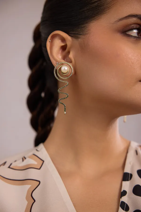 Gold_Acrylic_Spiral_Drop_Earrings_For_Women_-_Pack_of_2