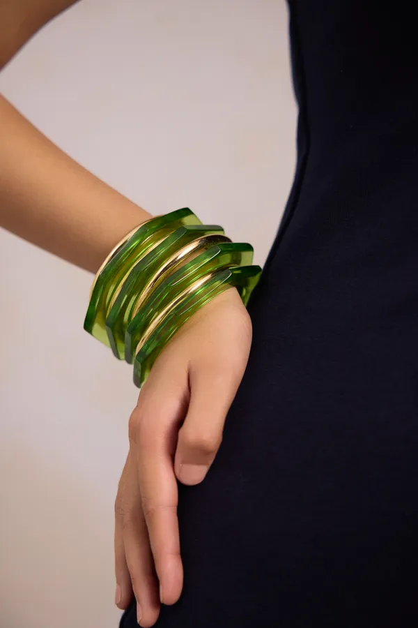 Green_Acrylic_Translucent_Layered_Bangle_For_Women